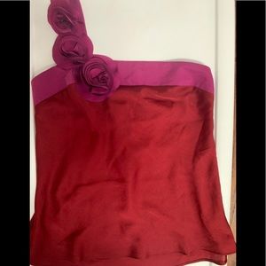 Bnwot one shoulder blouse.